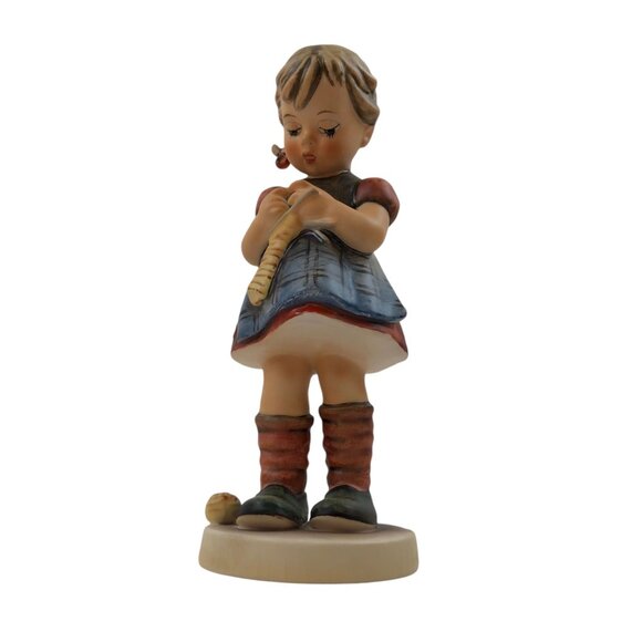 Hummel Goebel Germany Figurine Stitch In Time TMK 4  Vintage 7 in Porcelain 255 - Picture 1 of 10